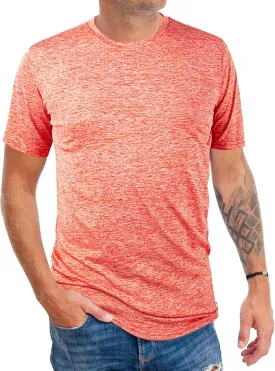 2&5 Pack Men's Sports T Shirts,Crew Neck Breathable Quick-Dry Short Sleeve, Lightweight Tee for Athletic Running