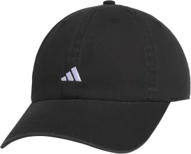 adidas Women's Saturday Hat, relaxed fit athletic adjustable cotton baseball cap