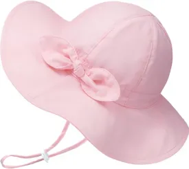 Baby Sun Hat Toddler Girl Beach Hat Adjustable Outdoor Summer Hat UPF 50  Sun Protection Wide Brim Infant Kids