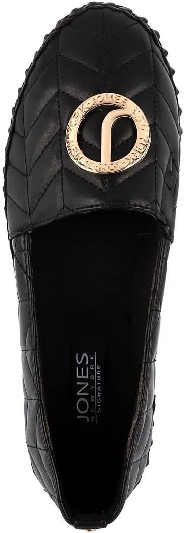 Jones New York Women's Loafer  Casual Slip-On Flat Shoes, Comfortable Round Toe, Available in Wide/Medium Widths