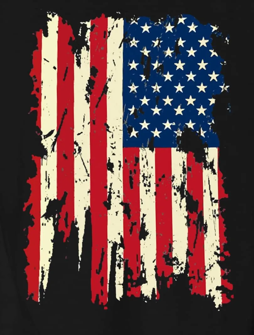 Mens American Flag Shirt USA Air Force Tshirts Patriotic 4th of July T-Shirt Memorial Day Tee Tops