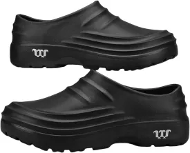 Mens Chef Work Shoes, Non Slip Oil Resistant Clogs Work Shoes, Kitchen Waterproof Nursing Safety Shoes