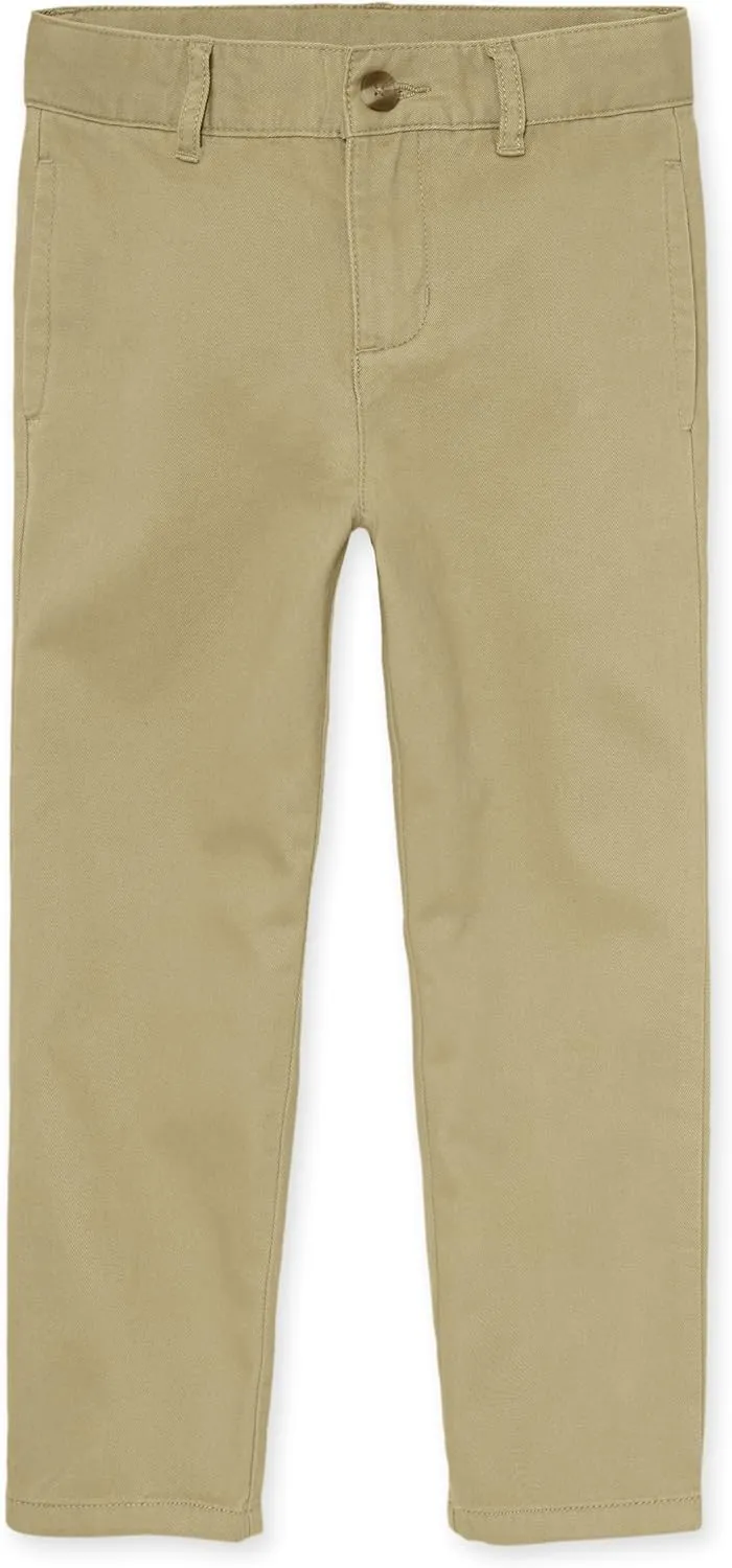 The Children's Place Stretch Relaxed Straight Chino Pants